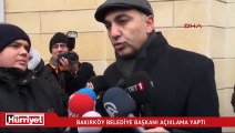 Bakırköy Belediye Başkanı tente çökmesiyle ilgili açıklama yaptı