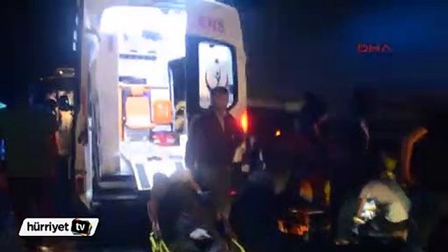 İlk müdahaleyi hakem İlker Meral yaptı, kazazede kurtarılamadı