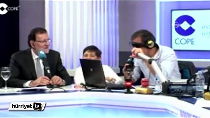 İspanya başbakanı canlı yayında oğluna vurdu
