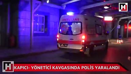 Apartman toplantısında kapıcı- yönetici kavgasında polis yaralandı