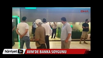 AVM'de banka soygunu