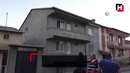 Mahsur kalan kedi için canını hiçe saydı