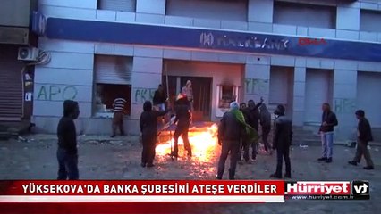 BANKAYI ATEŞE VERDİLER