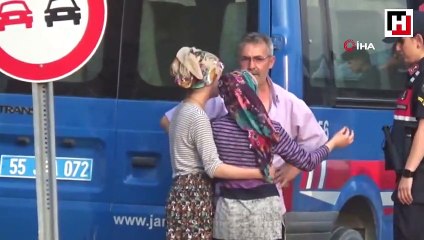 Yakınlarını indirip aracı baraj gölüne sürdü