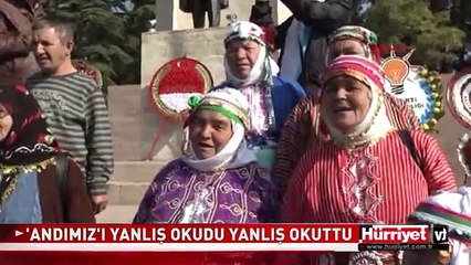 'ANDIMIZ'I YANLIŞ OKUDU YANLIŞ OKUTTU