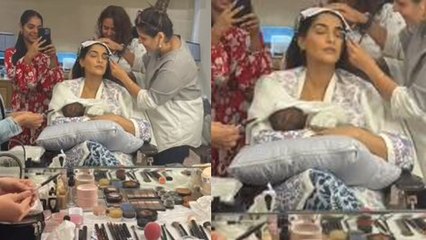 Sonam Kapoor Baby Feed कराते Video Viral, Makeup के बीच... | Boldsky *Entertainment