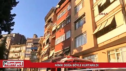 Minik Doğa itfaiyeyi alarma geçirdi!