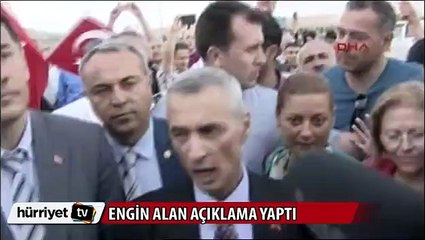 Engin Alan tahliye oldu çok sert konuştu