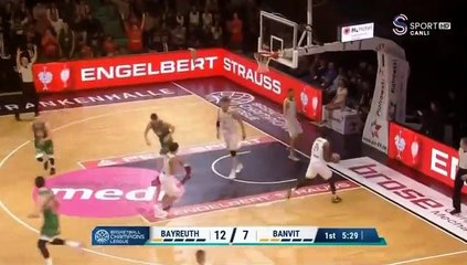 Banvit deplasmanda Bayreuth'u devirdi!