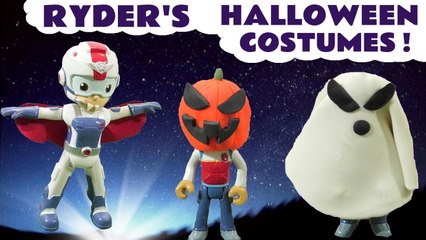 Paw Patrol Ryder's Halloween Costumes Story Cartoon for Kids