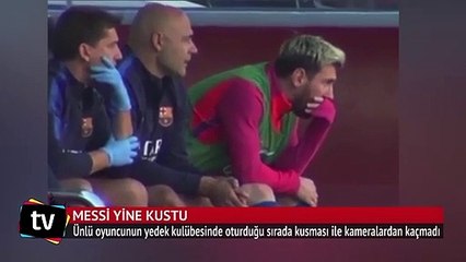 Messi yine kustu