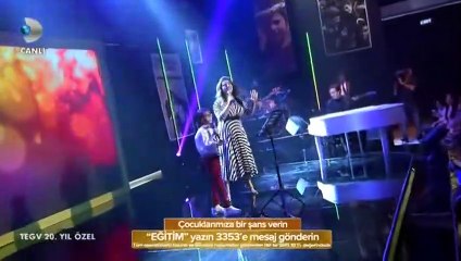 Ünlü isimler TEGV 20.yılında çocuklarımız için sahnede buluştu