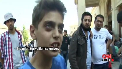 Suriyeli çocuktan dünya liderlerine mesaj