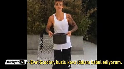 Justin Bieber Başkan Obama'yı 'buz kovasına' davet etti