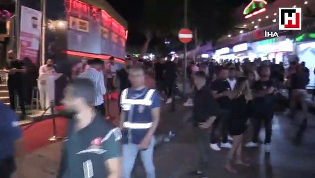 Dünyaca ünlü Gümbet barlar sokağına 300 polis bir anda girdi