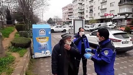 Barınma evine götürülmek istenince zor anlar yaşattı