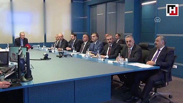 Cumhurbaşkanı Erdoğan başkanlığında Barış Pınarı Harekatı Koordinasyon Toplantısı yapıldı