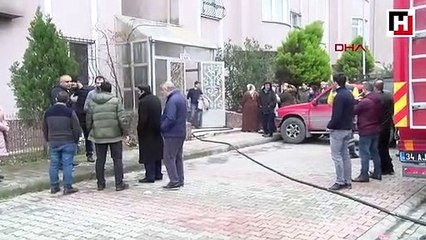 Başakşehir'de evde çıkan yangında bir kadın hayatını kaybetti
