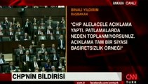 Başbakan Yıldırım'dan CHP bildirisine sert tepki