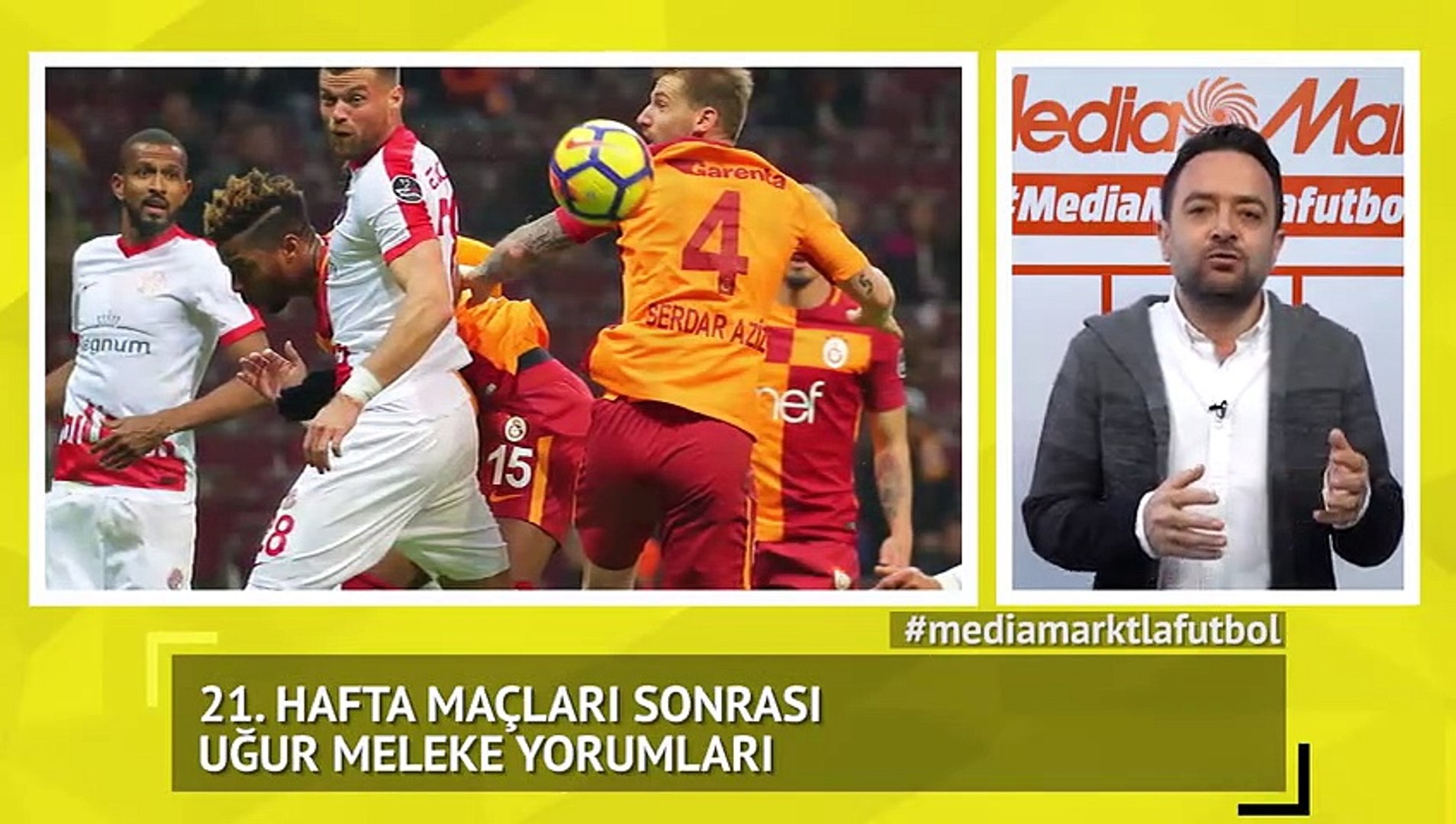 ⁣21. Hafta maçları sonrası Uğur Meleke yorumları