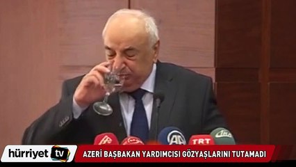 Azeri Başbakan'ın Soma gözyaşı