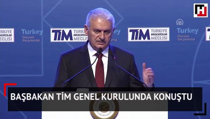 Başbakan TİM Genel Kurulunda konuştu