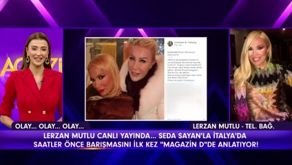 Lerzan Mutlu ile Seda Sayan barıştı