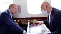 Son dakika... Cumhurbaşkanı Erdoğan yapımı süren hastaneleri havadan inceledi