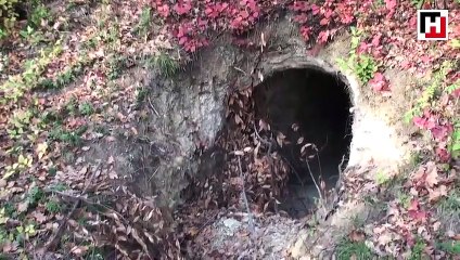 20 metrelik "define tüneli" bulundu