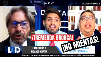 ¡Tremenda bronca por el Gobierno Sánchez! Fran Simón VS Ricardo Martín: ¡No tienen vergüenza!
