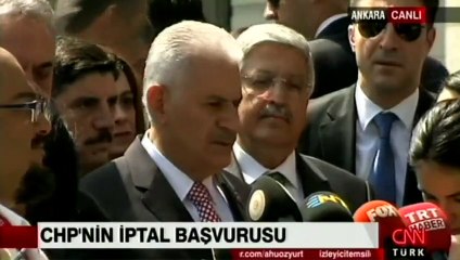 YSK'ya yapılan itirazlarla ilgili Başbakan'dan son dakika açıklaması