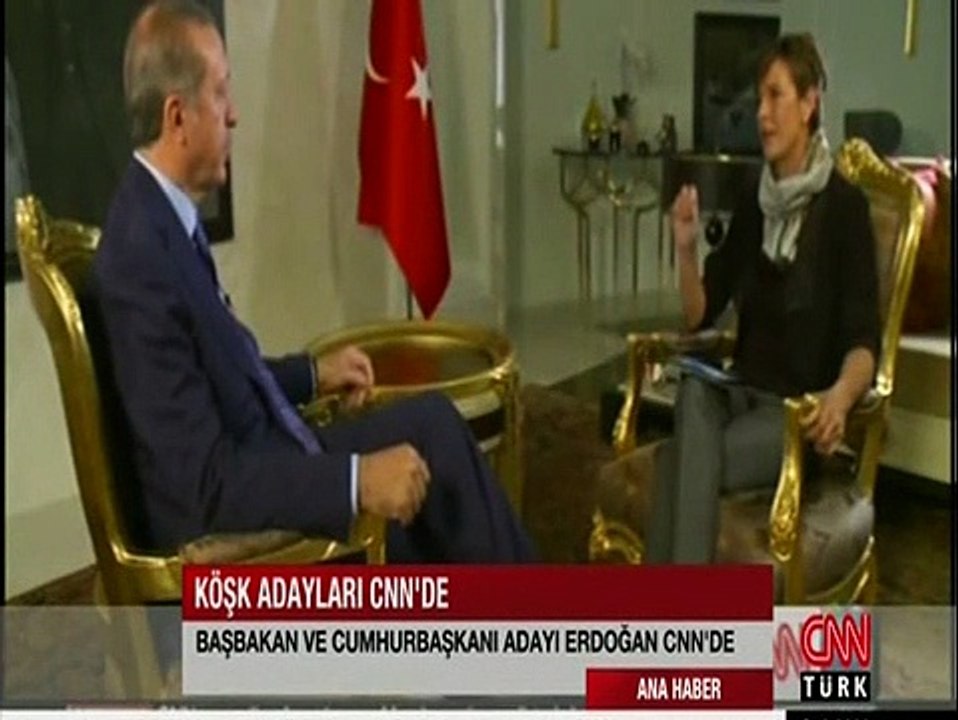 Başbakan Recep Tayyip Erdoğan CNN'e konuştu