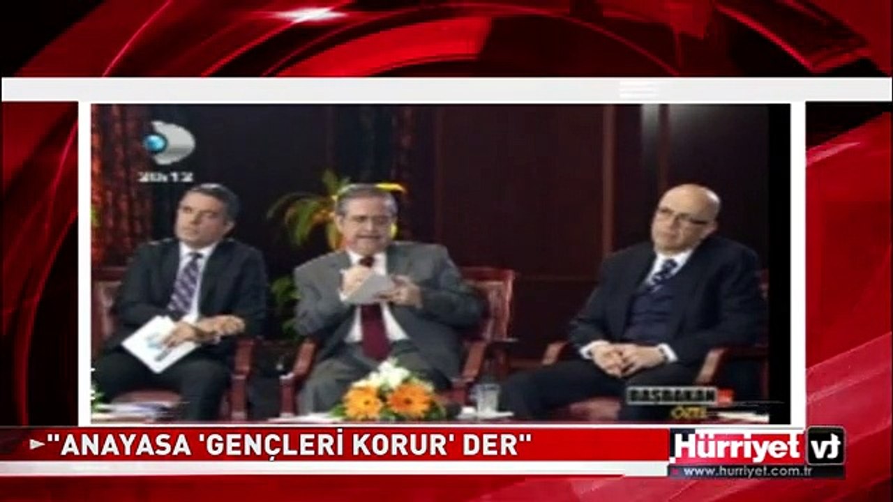 ANAYASA 'GENÇLERİ KORUR' DER