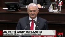 Başbakan Yıldırım'ın duygulandığı an... Gözleri doldu