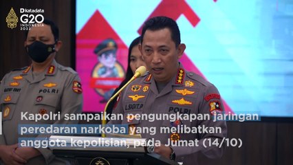 Kapolri: Irjen Teddy Minahasa Diduga Terlibat Jaringan Peredaran Narkoba | Katadata Indonesia