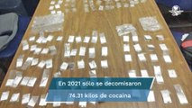 Caen los decomisos de cocaína en aduanas #EnPortada