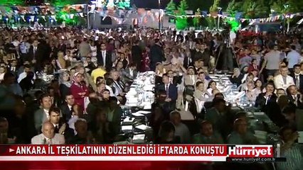 BAŞBAKAN ERDOĞAN AK PARTİ ANKARA İL TEŞKİLATININ DÜZENLEDİĞİ İFTARDA KONUŞTU