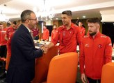 Bakan Kasapoğlu, dünya şampiyonu Ampute Futbol Milli Takımı'nı ağırladı