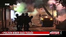 POLİSİN VATANDAŞA BİBER GAZI TUZAĞI BİR EYLEMCİYİ BÖYLE HEDEF ALDI! TAKSİM GEZİ PARKI OLAYLARI