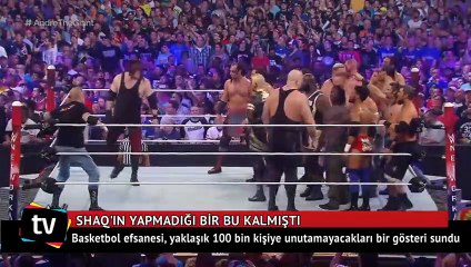 Shaq’ın yapmadığı bir bu kalmıştı!