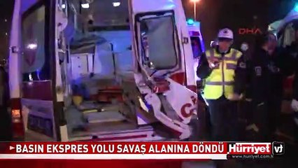 BASIN EKSPRES'TE FECİ KAZA..ORTALIK SAVAŞ ALANINA DÖNDÜ