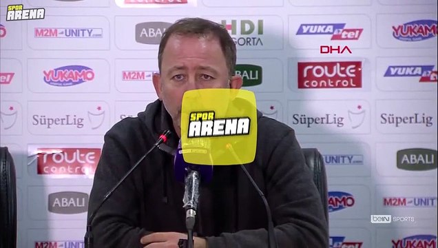 Beşiktaş Teknik Direktörü Sergen Yalçın açıklamalarda bulundu