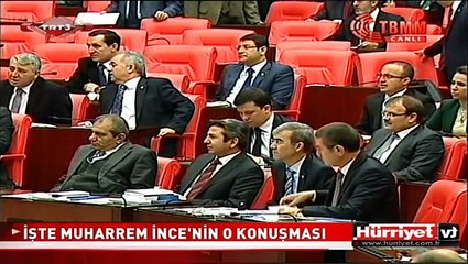 CHP'Lİ İNCE: BAŞBAKAN'A O SÖZLERİ AYNEN İADE EDİYORUM