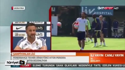 Vitor Pereira'dan Shaktar maçı öncesi açıklamalar