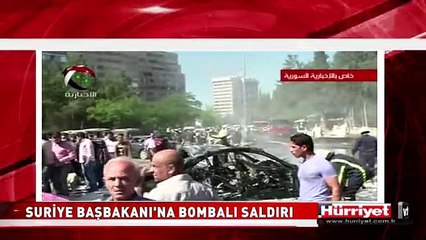 SURİYE BAŞBAKANI'NA BOMBALI SALDIRI