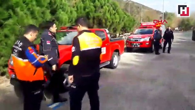 Denizli'de eğitim uçağı düştü