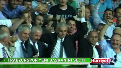 TRABZONSPOR'UN YENİ BAŞKANI BELLİ OLDU