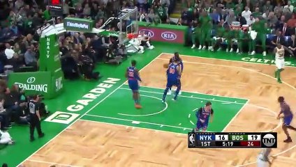 NBA'de gecenin en güzel hareketi Mitchell Robinson'dan!