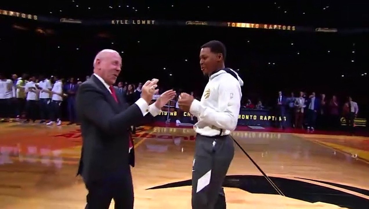 Toronto Raptors yüzüğüne kavuştu