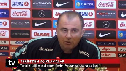 Terim'den Volkan Demirel sorusuna tepki